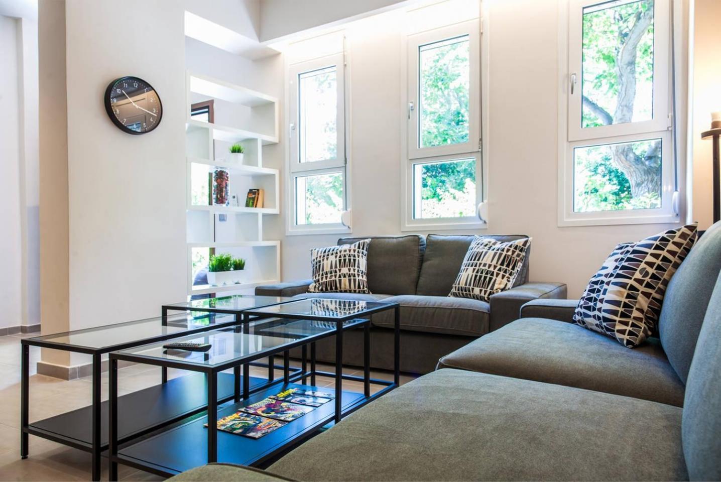 Toni'S Choice To Stay In Athens, 2Bd Modern House Exteriör bild